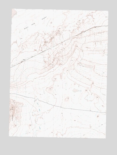 Cholona, NV USGS Topographic Map