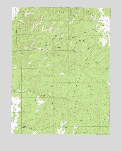 Chriss Canyon, UT USGS Topographic Map