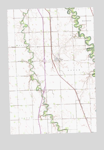 Christine, ND USGS Topographic Map
