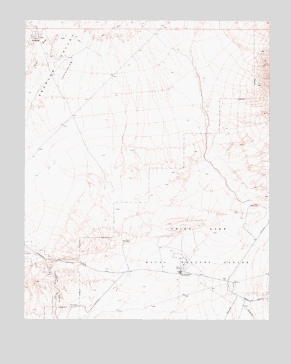 Christmas Canyon, CA USGS Topographic Map