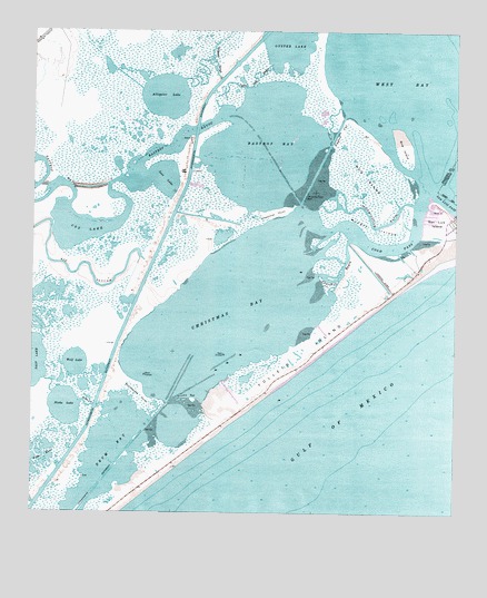 Christmas Point, TX USGS Topographic Map