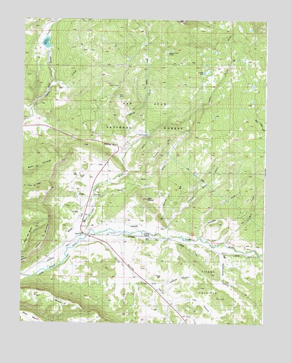 Chromo, CO USGS Topographic Map