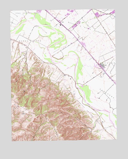 Chualar, CA USGS Topographic Map