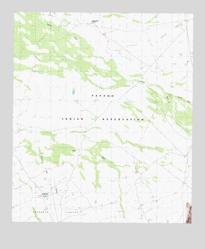 Chukut Kuk, AZ USGS Topographic Map