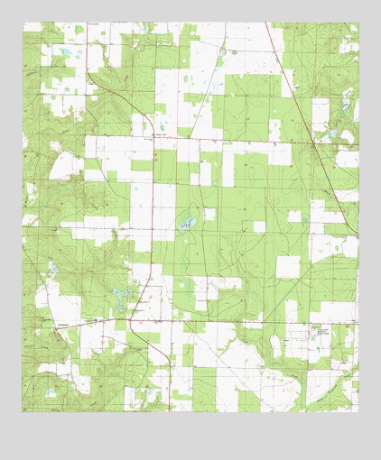 Chumuckla, FL USGS Topographic Map