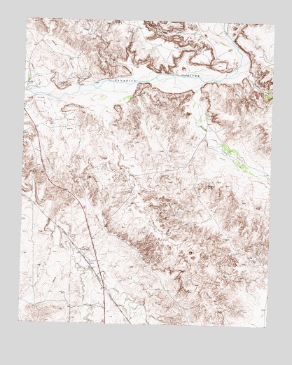Chunky, TX USGS Topographic Map