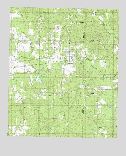 Chunky, MS USGS Topographic Map