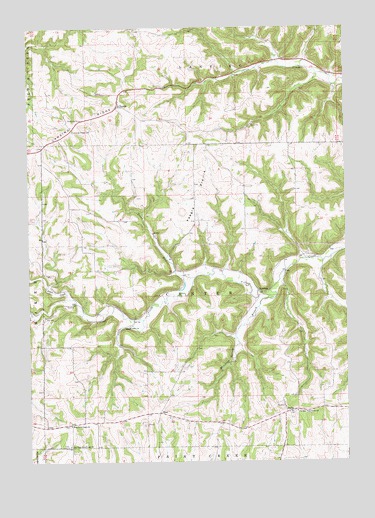 Church, IA USGS Topographic Map