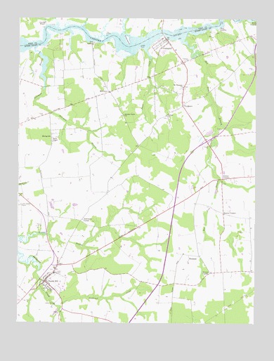 Church Hill, MD USGS Topographic Map