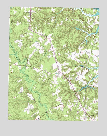 Church View, VA USGS Topographic Map
