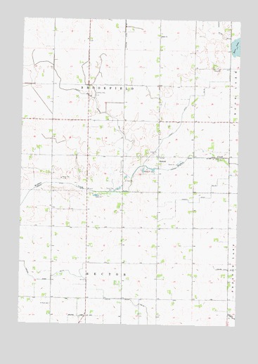 Churchill, MN USGS Topographic Map