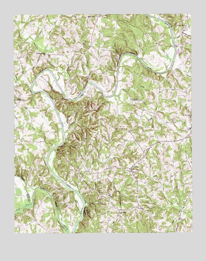 Churchland, NC USGS Topographic Map