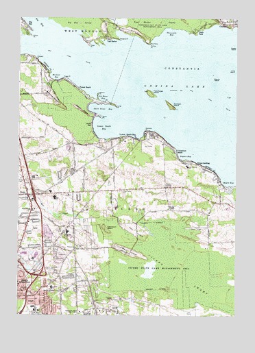 Cicero, NY USGS Topographic Map