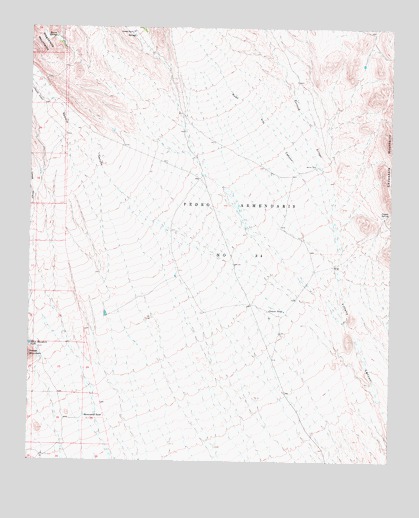 Cienega Ranch, NM USGS Topographic Map