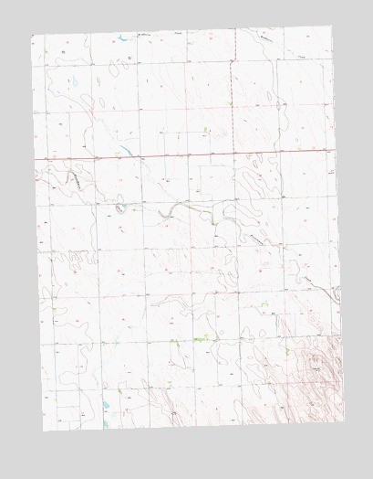 Amherst SW, CO USGS Topographic Map