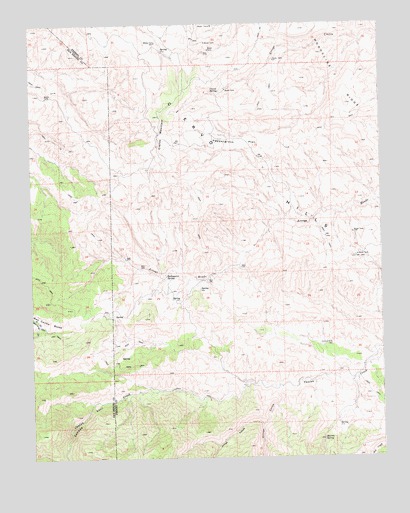 Ciervo Mountain, CA USGS Topographic Map