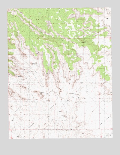 Cigarette Spring Cave, UT USGS Topographic Map