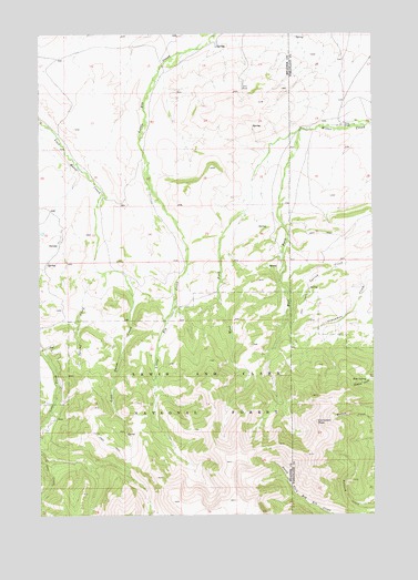 Cinnamon Peak, MT USGS Topographic Map