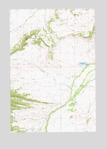 Cinnamon Spring, MT USGS Topographic Map
