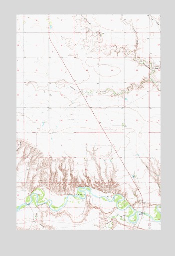 Circle Bridge, MT USGS Topographic Map
