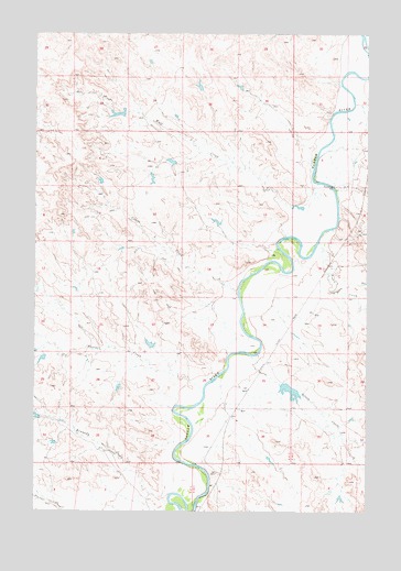 Circle L Creek, MT USGS Topographic Map