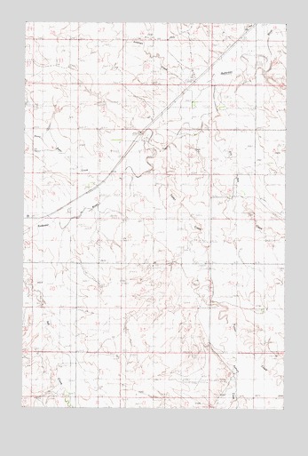Circle SW, MT USGS Topographic Map