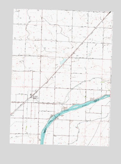 Acequia, ID USGS Topographic Map