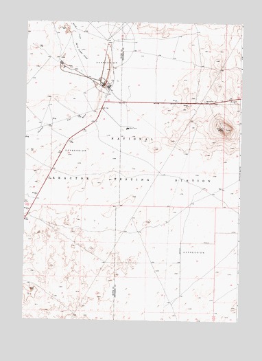 Circular Butte, ID USGS Topographic Map