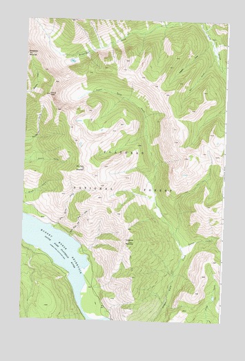 Circus Peak, MT USGS Topographic Map