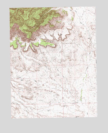 Cisco Springs, UT USGS Topographic Map