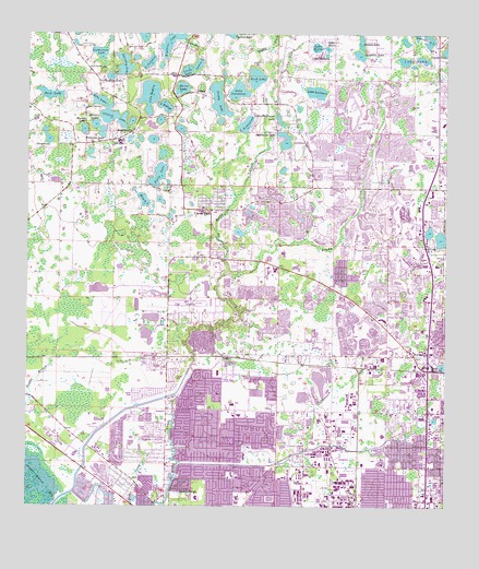 Citrus Park, FL USGS Topographic Map