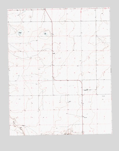 Amistad, NM USGS Topographic Map