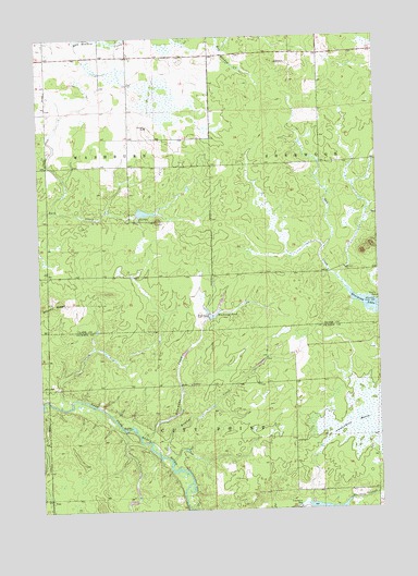 City Point NW, WI USGS Topographic Map