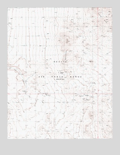 Civet Cat Cave, NV USGS Topographic Map