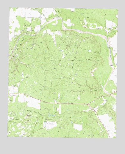 Clairemont East, TX USGS Topographic Map