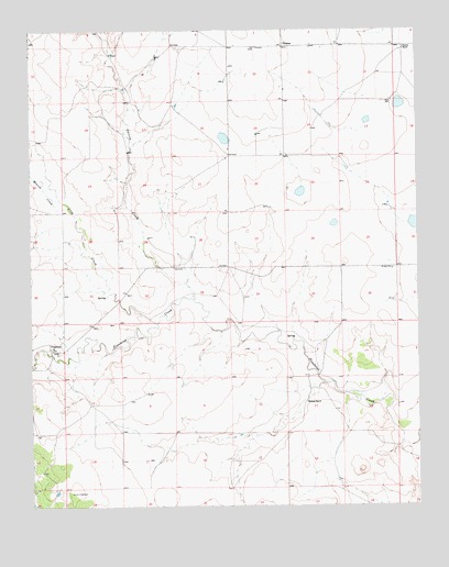 Clapham, NM USGS Topographic Map