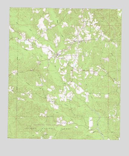 Clara, MS USGS Topographic Map