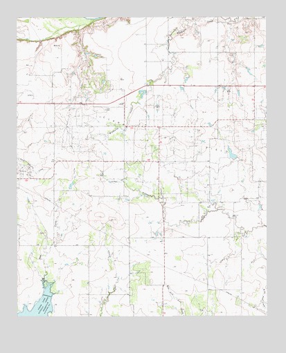 Clara, TX USGS Topographic Map