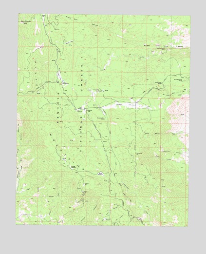 Claraville, CA USGS Topographic Map