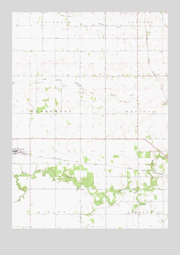 Claremont, MN USGS Topographic Map