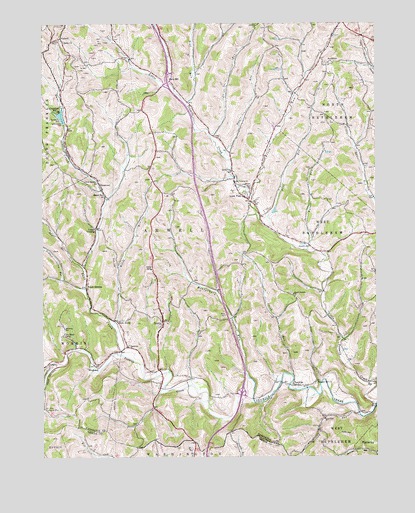 Amity, PA USGS Topographic Map
