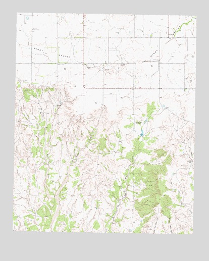 Clarendon SE, TX USGS Topographic Map