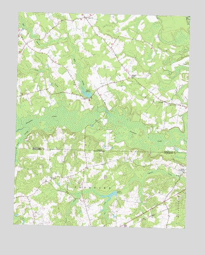 Claresville, VA USGS Topographic Map