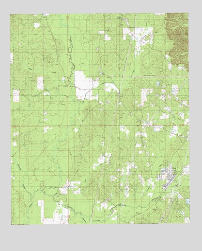 Clark, LA USGS Topographic Map
