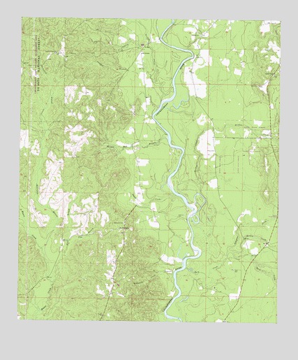 Clark, MS USGS Topographic Map
