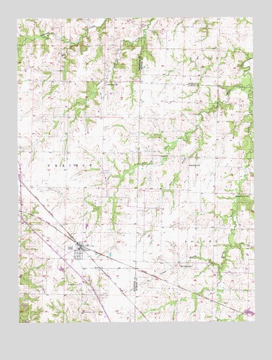 Clark, MO USGS Topographic Map