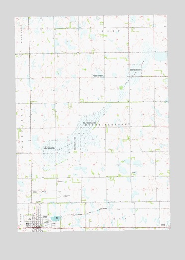 Clark North, SD USGS Topographic Map