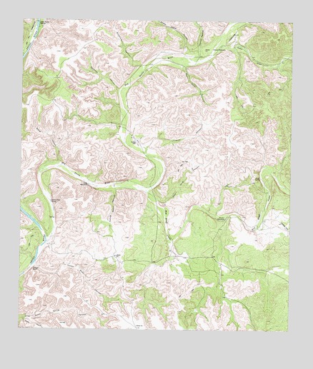 Clark Waterhole, TX USGS Topographic Map