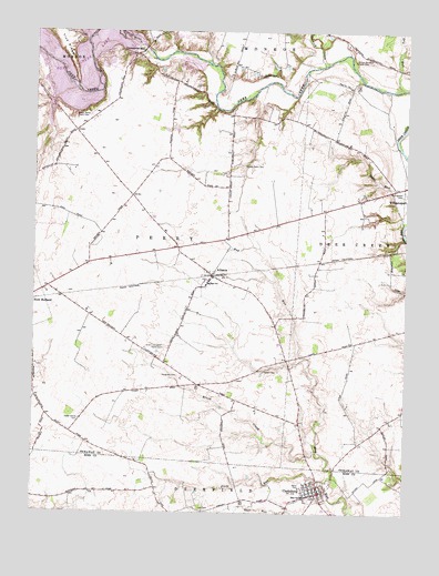 Clarksburg, OH USGS Topographic Map