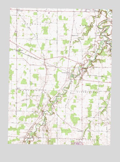 Clarksfield, OH USGS Topographic Map